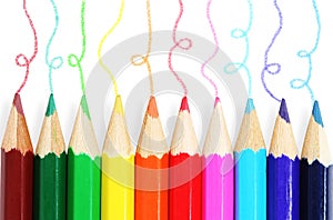 Colorful pencils