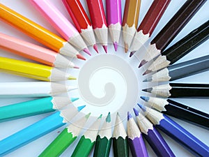 Colorful pencils