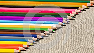 Colorful pencils