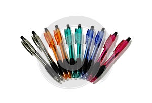 Colorful pens