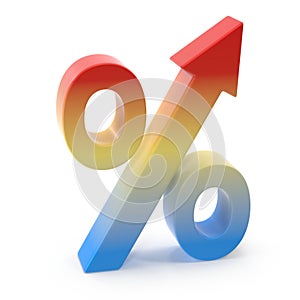 Colorful Percent Symbol