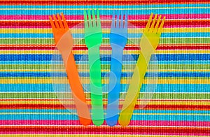 Colorful Picnic Ware