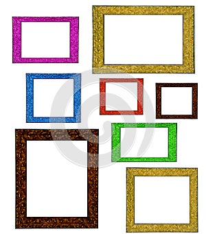 Colorful Picture Frames