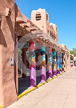 The Plaza in Santa Fe, New Mexico