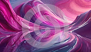 Colorful pink purple white oil paint on surface abstract art wallpaper