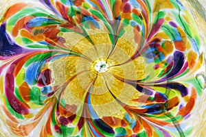 Colorful pinwheel background