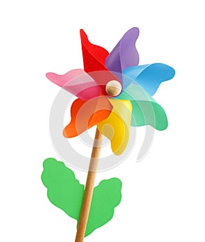 Colorful pinwheel