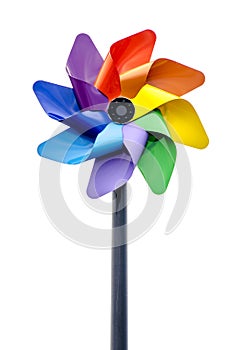 Colorful pinwheel