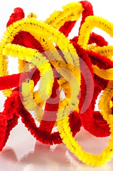 Colorful pipe cleaners