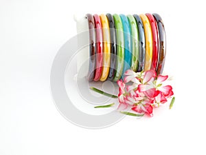 Colorful Plastic Bangles