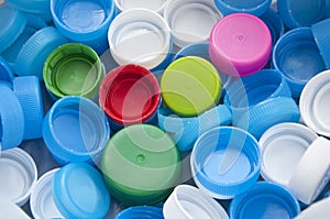 Colorful plastic bottle cap