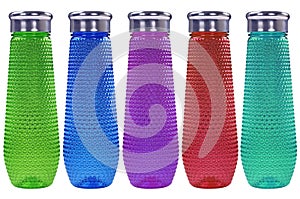 Colorful Plastic bottles