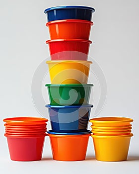 Colorful Plastic Container