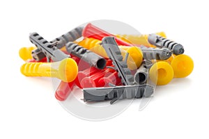 Colorful plastic dowels