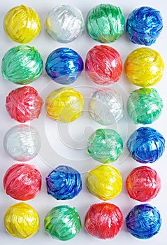 Colorful Plastic Rope Ball