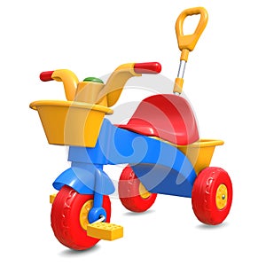 Colorful Plastic Tricycle