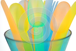 Colorful Plastic Utensils
