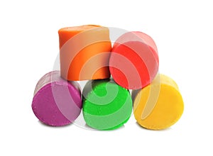 Colorful play dough