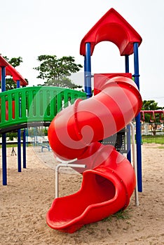 Colorful of playground