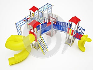 Colorful playground for children