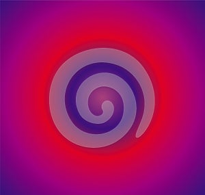 Colorful pointless circle background. Vector picture.