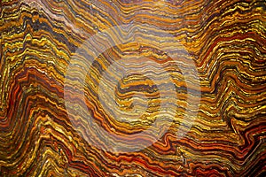 Banded Iron Formation BIF Rock