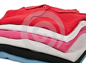 Colorful polo t-shirts