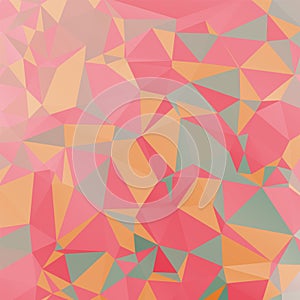 Colorful polygon background or frame. Abstract Rectangle Geometrical Background. Geometric design for business presentations or