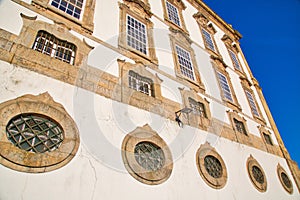 Colorful Porto Streets near Rio Douro