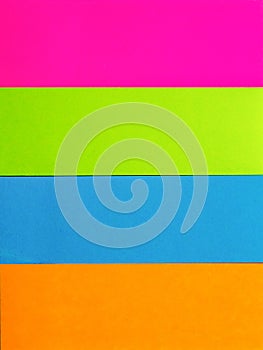 Colorful of postit