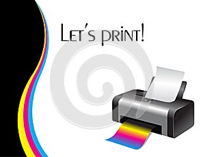 Colorful printer