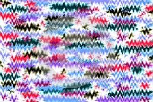 Colorful pulsating horizontal lines on a light background. Abstract elegant texture.