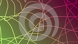 Colorful pulsating hypnotizing circles. Animation. Iridescent gradation of color circles pulsating hypnotizing attention edge