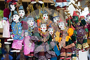 Colorful Puppets from Myanmar photo