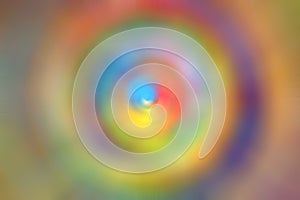Colorful radial spin abstract background