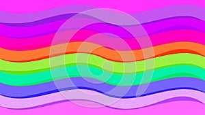 Colorful rainbow colors background, abstract colorful wave line, wallpaper rainbow curve multicolor stripes, rainbow art line