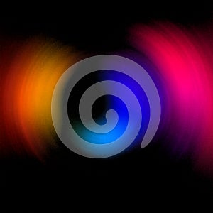 Colorful Rainbow Twirl Background