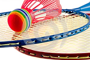 Colorful Raquet Sports