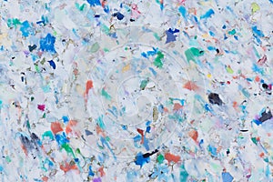 Colorful Recycled Plastic Board Background