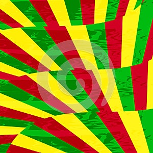 Colorful reggae background for  design