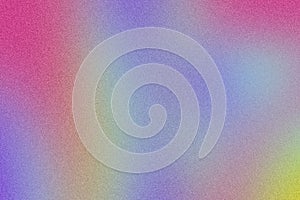 Colorful retro background. Gradient background with grain texture.