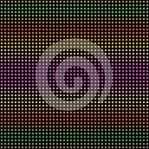 Colorful Retro Tile Grid Vector Dotted Texture Background Pattern