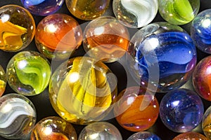 Colorful Ribbon Marbles
