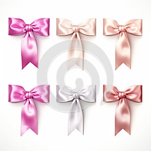 Colorful ribbons for a cure for all cancers