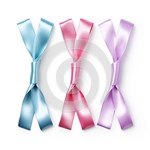 Colorful ribbons for a new hope