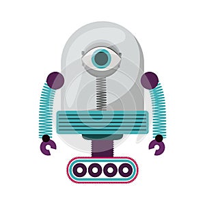 Colorful robot design