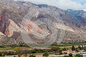 Colorful rock called Paleta del Pintor