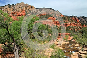 Oak Creek Canyon at Slide Rock State Park, Sedona, Arizona, USA