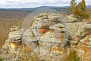 Colorful Rocks in the Wilderness