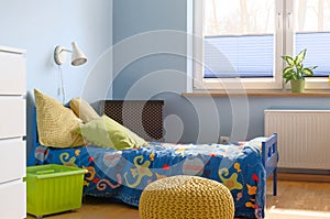 Colorful room for happy kids